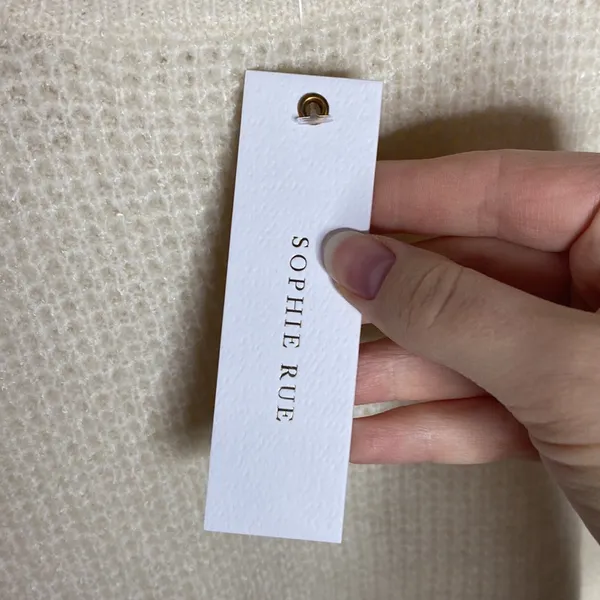 Sophie Rue plush waffle knit relaxed sweater size L - Image 11