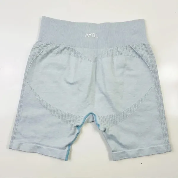 AYBL Light‎ Blue Seamless Athletic Shorts Size XL - Image 4