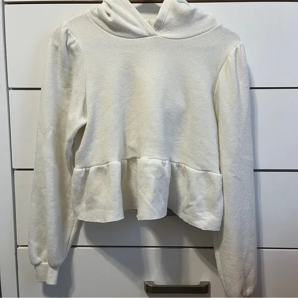 Urban Outfitters Project Social Tee White Babydoll Pullover - Image 2