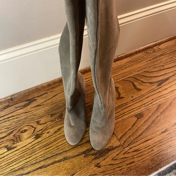 Anthropologie Candela Stylish Suede Knee-High Boots - Image 2