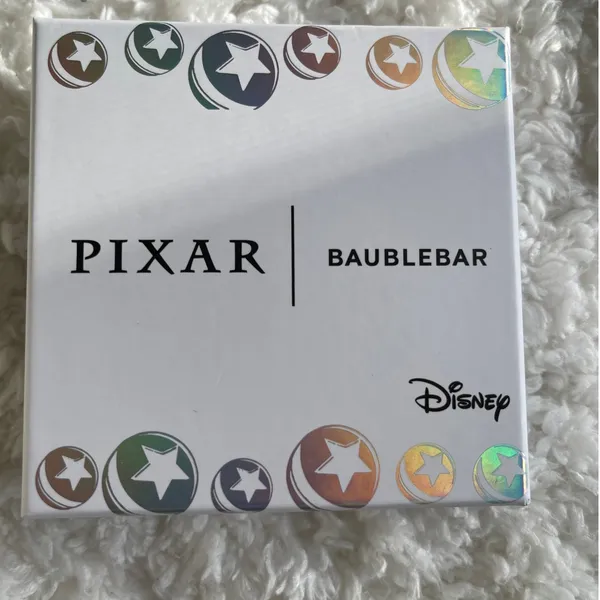 Disney Pixar BaubleBar Toy Story Hamm Earrings Coin Drop Studs NEW Pink Gold - Image 5
