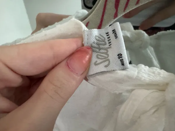 White Selfie Leslie Mini Dress - Image 5