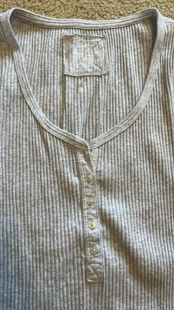 Aerie waffle knit top - Image 2