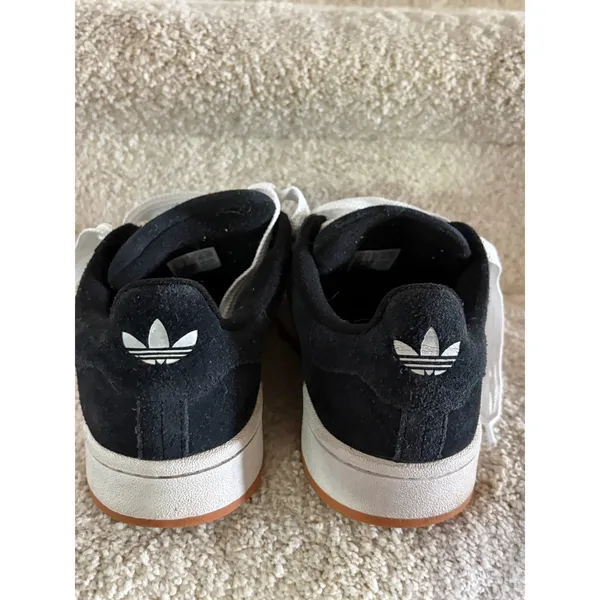 Adidas Campus Black Suede Sneakers Chunky Laces Women’s 6.5 - Image 9