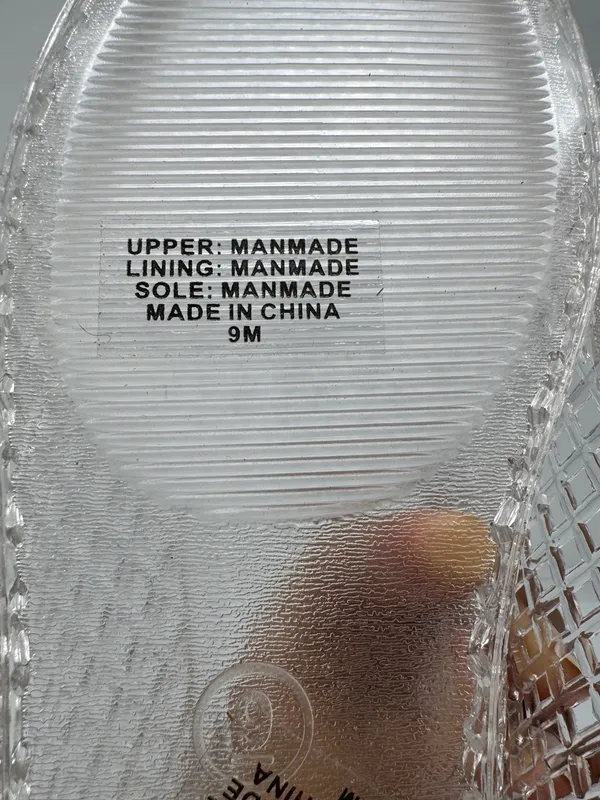 LOFT Clear Jelly Ballet Flats Size 9 - Image 8
