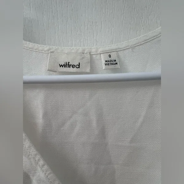 Aritzia Wilfred White Brax Jumpsuit (Size 0) - Image 8