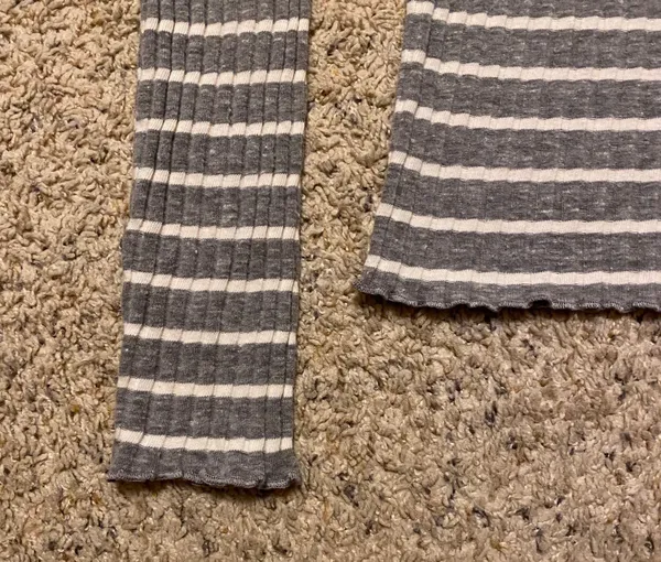 American Eagle ‼️ Striped Lettuce Edge Long Sleeve‼️ - Image 3