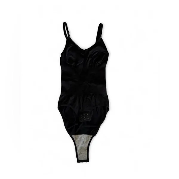 Black Sculpting Cami Bodysuit Small - Going Out Top - Image 2