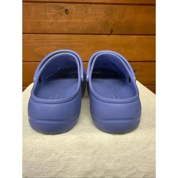 Crocs Womans Baya Platform Clogs purple Sz 11 - Image 3
