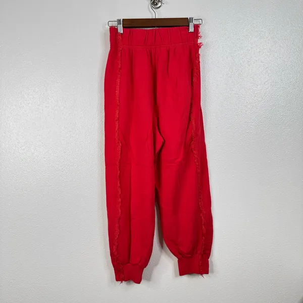 Free People Movement Where The Wind Blows Joggers‎ Red Size Xsmall - Image 4