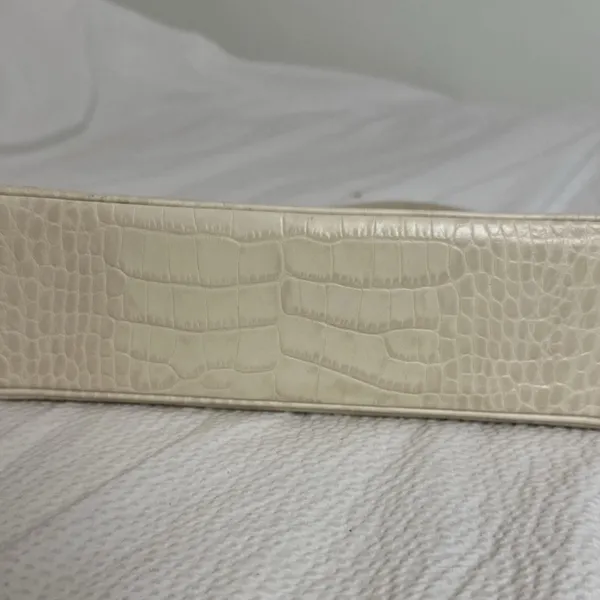 Lauren Ralph Lauren Ivory Shoulder Bag Snakeskin‎ Print - Image 5