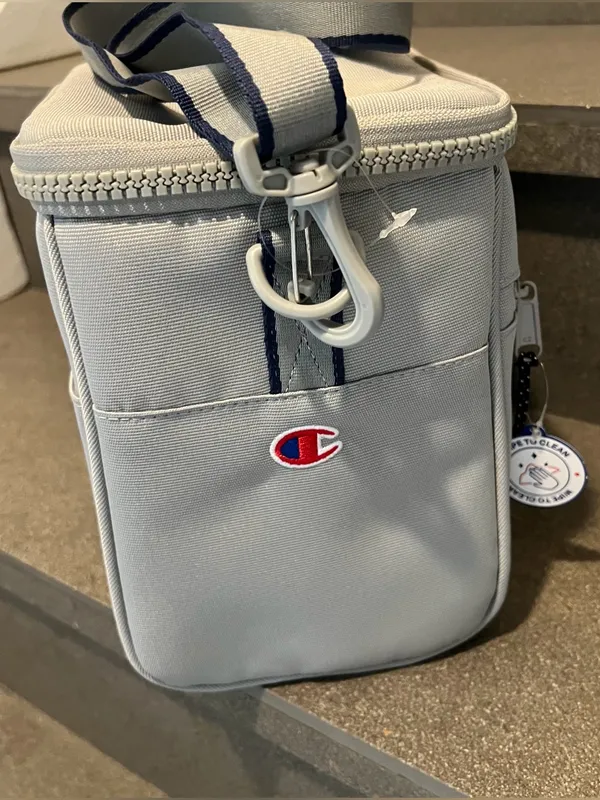 Champion Estate Insulated Cooler Kit Lunch Bag, Medium Gray, NWT - Image 9