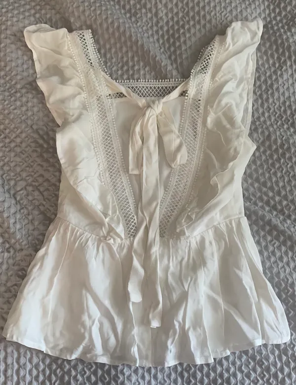 Francesca's White Tank Top - Image 4