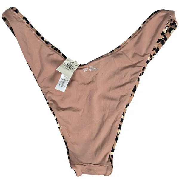Aerie Cheekier Animal Print Bikini Bottom‎ M NWT - Image 4