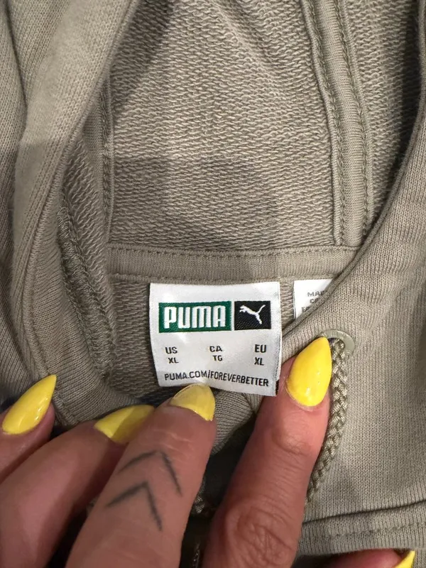 Unisex Puma XL Extra Large Hoodie Sweatshirt Hooded - Image 4