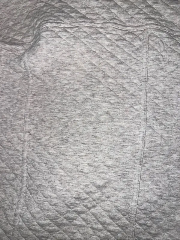 PATAGONIA Women's Cotton Quilt Hoodie Hethered Beige - Image 8