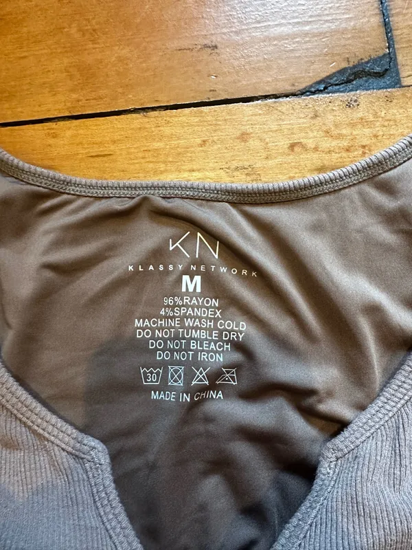 Klassy Network Long Sleeve Bodysuit - Image 3