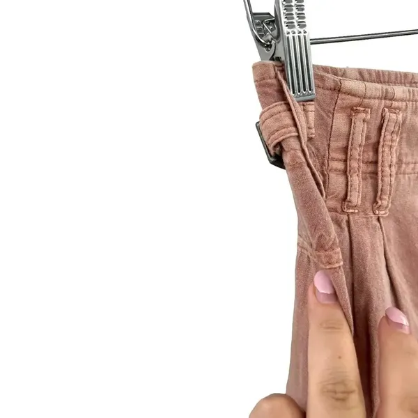 Free People Compass Star‎ Trousers Pants in Pink Cotton Size 2 - Image 8