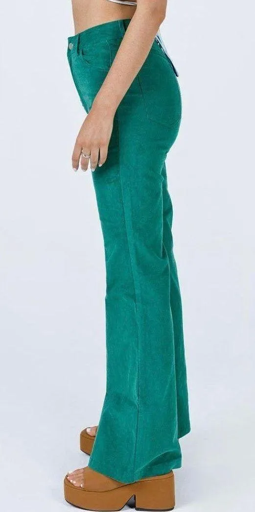 Princess Polly Nadia Green Pants - Image 4