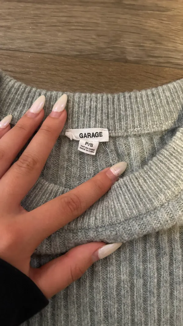 Garage Gray Sweater - Image 2