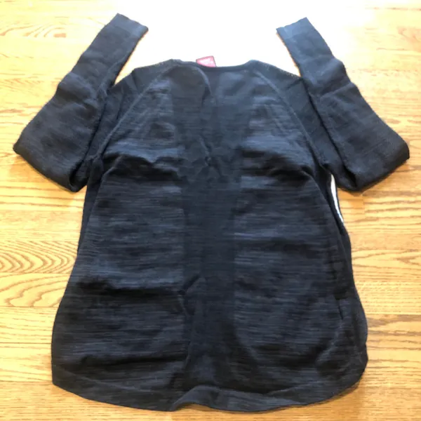 Nike Tech Knit Crew Top Longsleeve Pullover  Black - Image 2