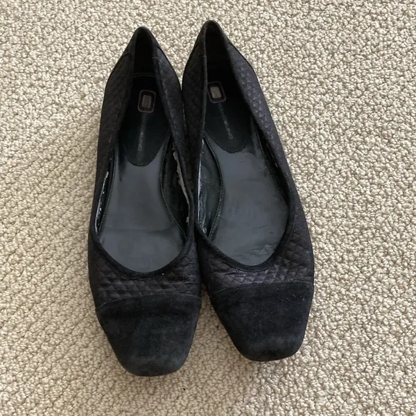 Bandolino Vintage Flats Ballet Suede Leather Women’s Size 8 Shoes Formal - Image 2
