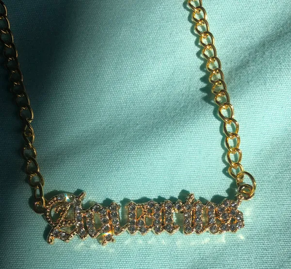 Aquarius Zodiac Sign Necklace - Image 2