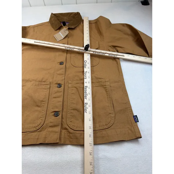 Patagonia Women's Point Reyes Canvas Coat Nest Brown Small NWT ($159 Retail) - Image 5