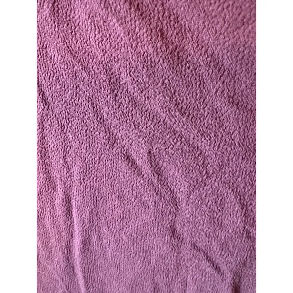 Altar'd State Womens XS Purple Crochet Lace Trim Long Sleeve V-Neck Mini Dress - Image 5