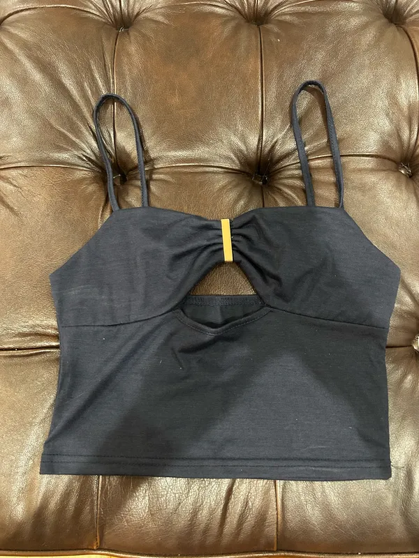 SheIn Blue Tank Top - Image 4