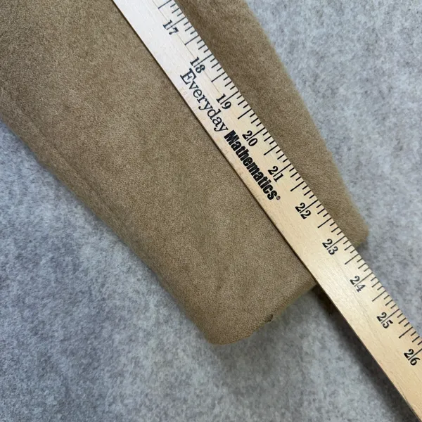 Vintage Camel Hair Blazer Women L Tan Jones New York Quiet Luxury Dark Academia - Image 15