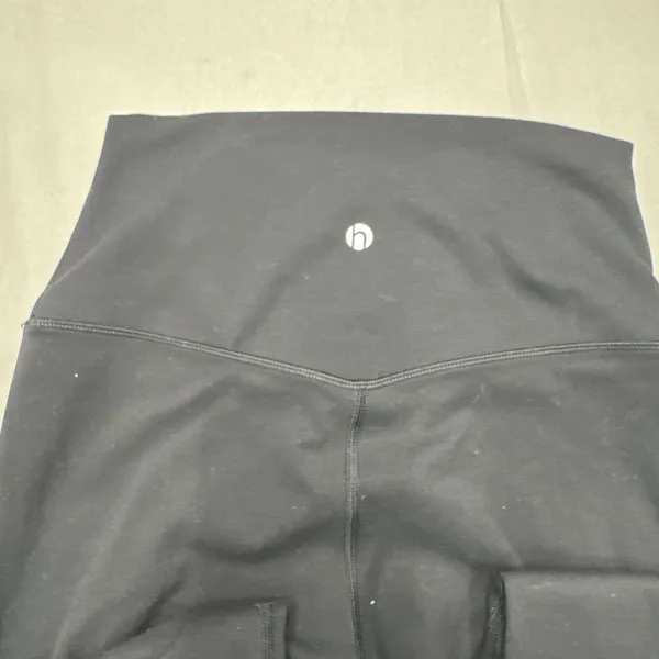 HeyNuts High Waisted Yoga Leggings Womens Small Black Size 4-6 EUC - Image 8