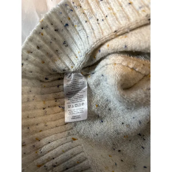 LOFT Speckled‎ Cozy Turtleneck Sweater Women's Size S Oversized - Image 6