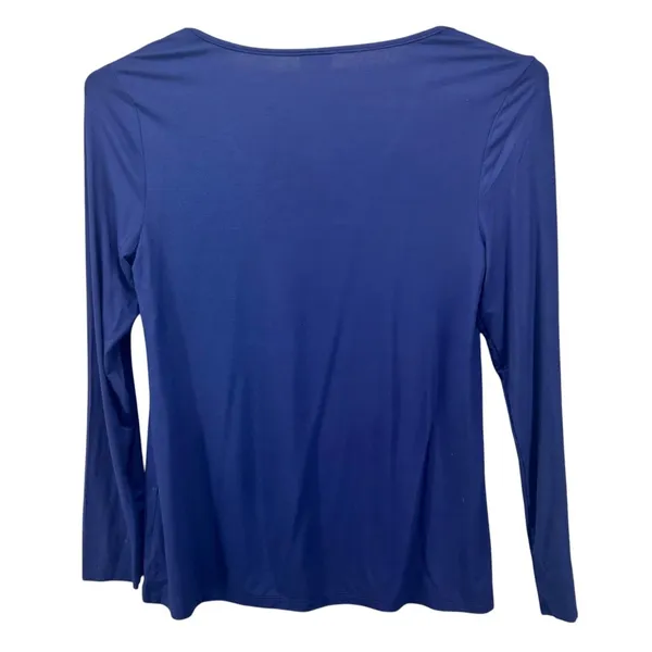 Soma Long‎ Sleeve Top Blue XS - Image 3