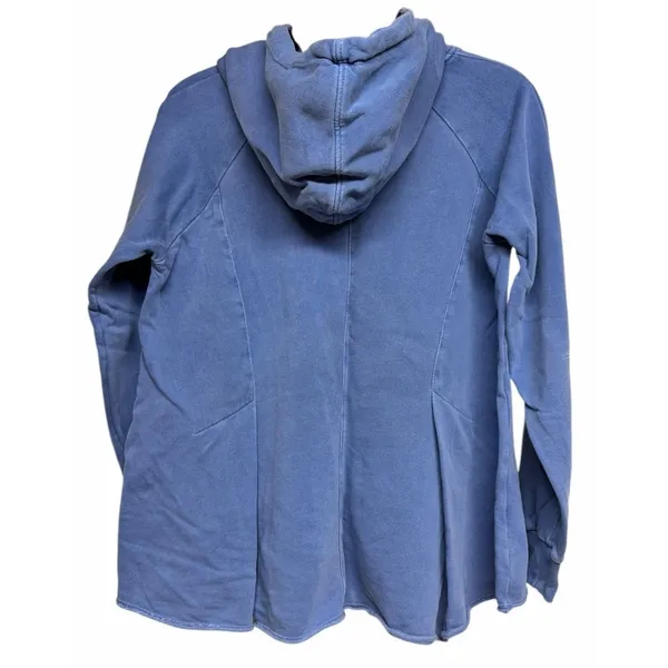 Anthropologie Pilcro & The‎ Letterpress Blue Flynn Hoodie Sweatshirt Size Medium - Image 2