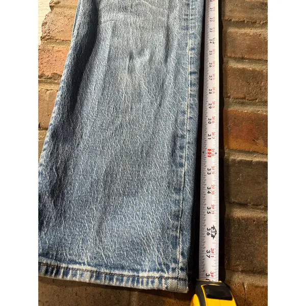 Levi's Premium Ribcage Straight Ankle Jeans - Vintage Wash - Size 27 in Blue - Image 8