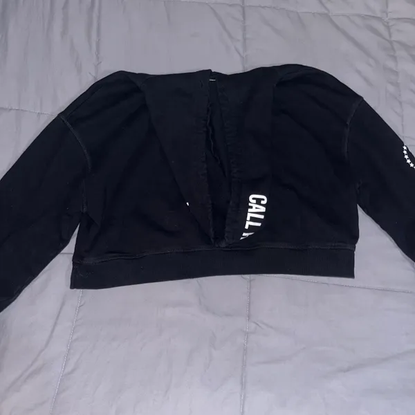 Barstool Sports Call Her Daddy “ I Am Unwell” Crop Hoodie - Image 6