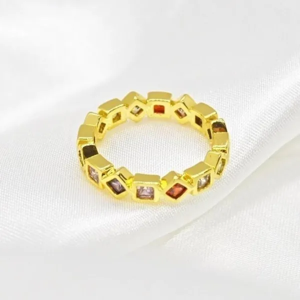 Colorful Cubic Zirconia Band - Image 3