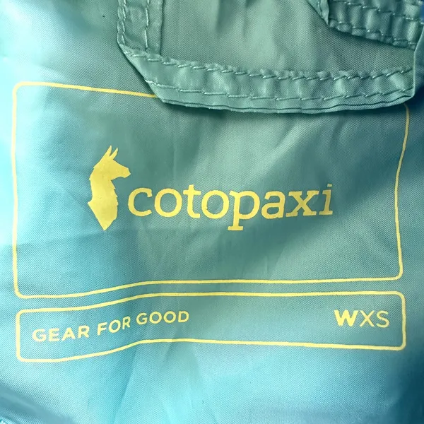Cotopaxi Neon Teca Half Zip Windbreaker Colorblock Hooded Outdoor Hiking Blue XS - Image 3