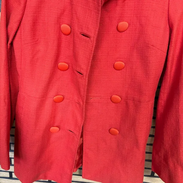 Banana Republic Orange Jacket Size XS Petite‎ - Image 3
