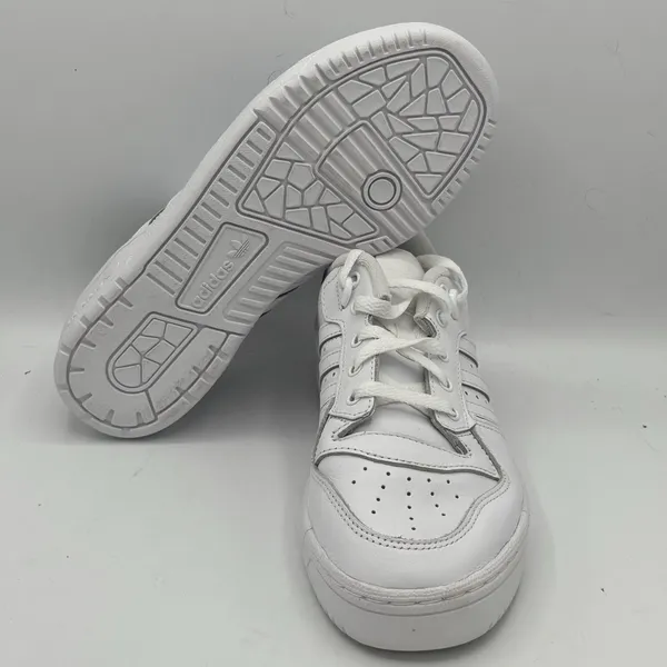 Adidas Rivalry Low W Triple White Athletic Sneakers FV4225 - Womens‎ Sz 7 - Image 7