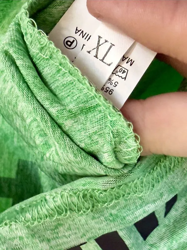 NWT Cupshe Slayin' It Green Crop Top & Shorts Lounge Set - Size: Extra Large - Image 4