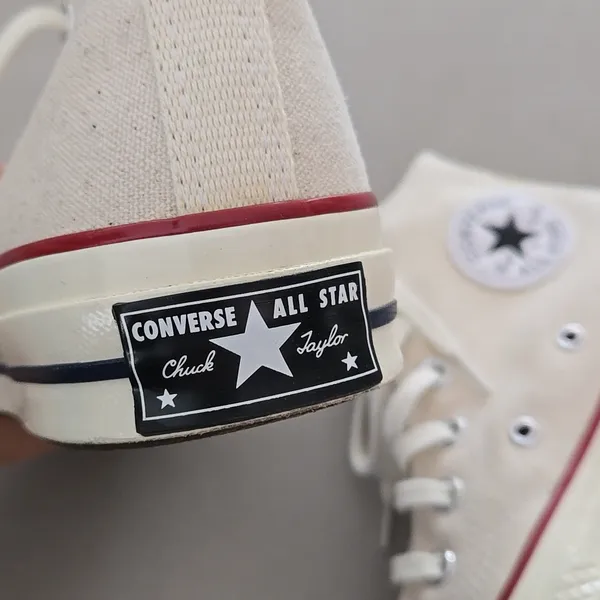 New! Converse All Star Chuck Taylor High-Top Sneakers in Beige Size 8/ 6 (Men) - Image 6