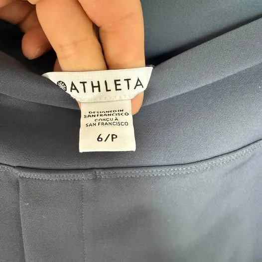 Athleta Endless High rise  Pant Size 6P Ash color - Image 4