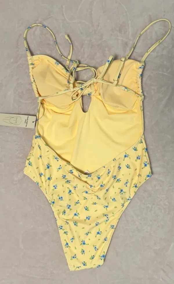 Floral One Piece Swimsuit - Image 2