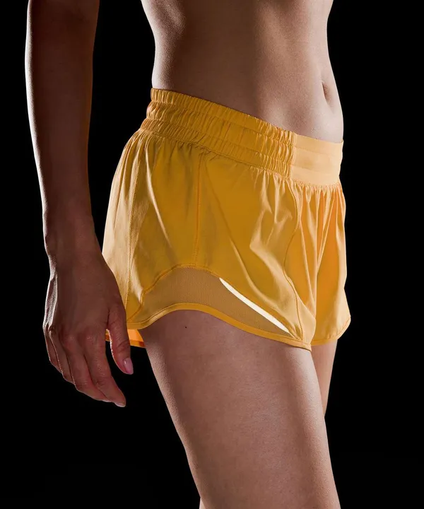 Lululemon NWT Rare Hotty Hot Low-Rise Lined Short 2.5" - Mango Dream - 6 - Image 4