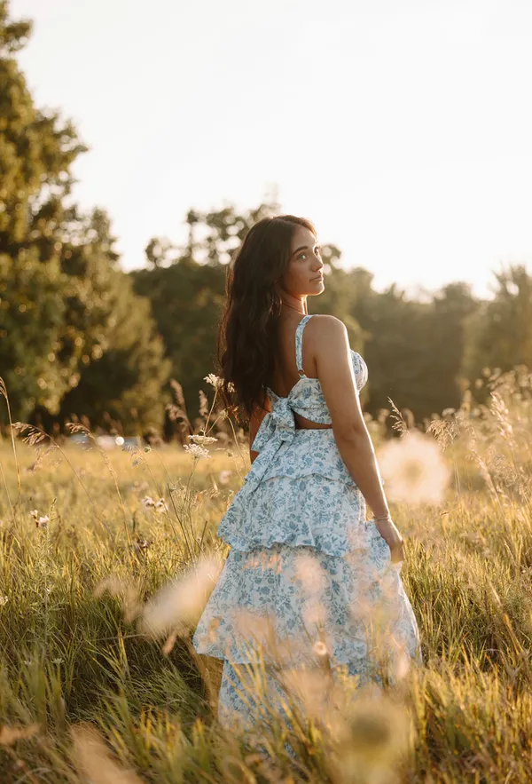 In a romance maxi dress - Image 3