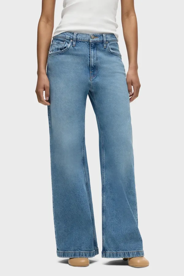 NWT Hudson Wide-Leg Jeans  - Image 9