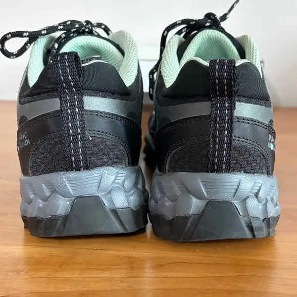 Pacific Mountain Dasher Trail Running Shoes Black Mint PM005520-004‎ Womens 6.5 - Image 7