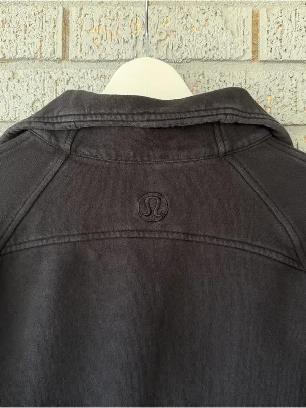 Lululemon Scuba Oversized Funnel Neck Hoodie Black XS/S - Image 6